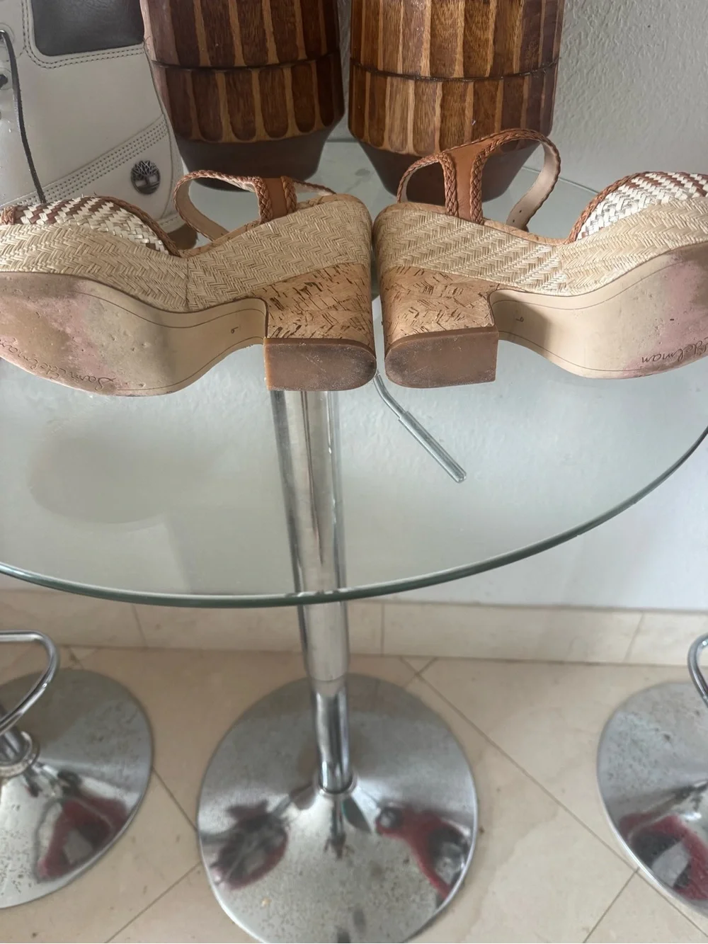 Sam Edelman braided tan